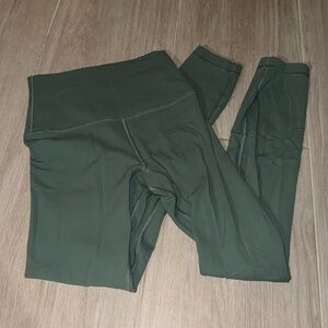 LULULEMON | light teal 25” align leggings